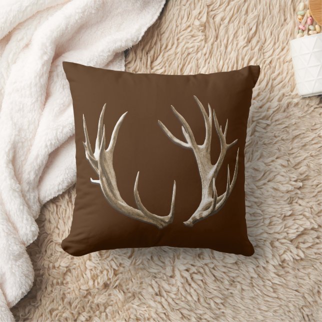 Oreillers jetés Nature Animale Brun Bois de Cerf (Couverture)