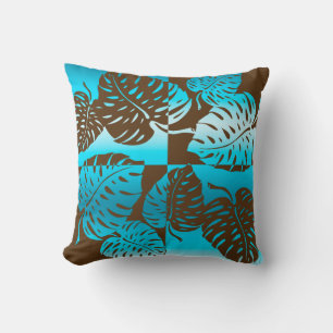Oreillers Makua Monstera Hawaiian Striped Blend