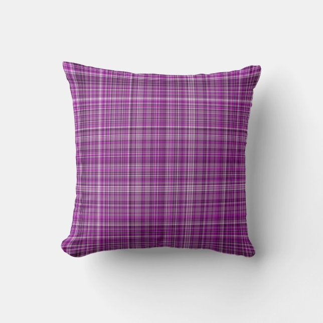 Oreillers Plaisants Plaid 14 Carrés (Recto)