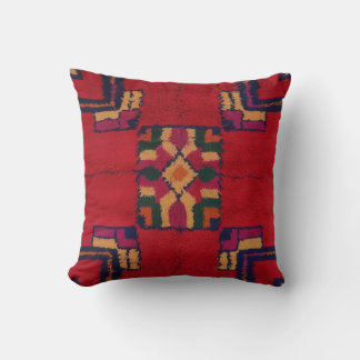 Oreillers Red Kilim Throw : Un Mélange Parfait