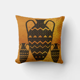 Oreillers Soleil Art et Jars Africains