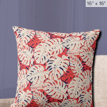 Oreillers tropicaux à lancer de la Mousseline de m<br><div class="desc">Élevez votre décor de maison avec notre Oreiller Tropical Jeu de la Marine et du Corail Monstera Leaf. Cette pièce élégante et de haute qualité allie la beauté sereine des couleurs tranquilles au charme vibrant des feuilles monstères. Ajoutez une touche d'élégance côtière à votre espace de vie. Idéal pour les...</div>
