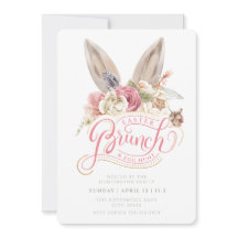 Oreilles de lapin | Brunch de Pâques & Invitation 