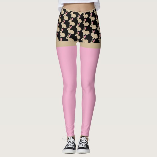 "OREILLES DE LAPIN" - LEGGING DE VÊTEMENTS ACTIFS (Devant)