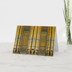 Organ Birmingham Town Hall, UK Carte de voeux