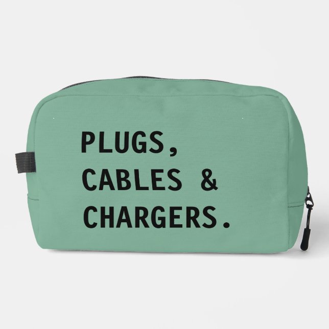 Organisateur de chargeur et de câble, pochette de  (Recto)