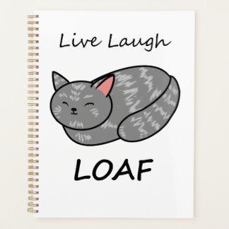 Organisateur de chats Live Laugh Loaf Grey