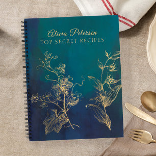 Organisateur de livre de recettes de famille vinta