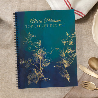 Organisateur de livre de recettes de famille vinta