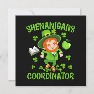Organisateur de Shenanigans Prof de Fun St Patrick