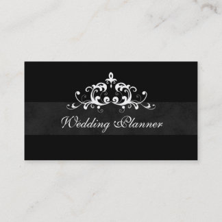Organisateur formel de mariage de carte de visite