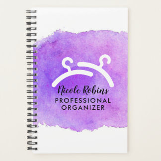 Organisateur professionnel couleur aquarelle