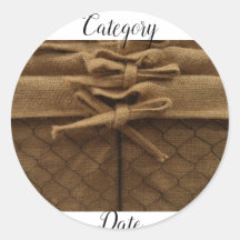 ORGANISER ! Étiquettes de panier