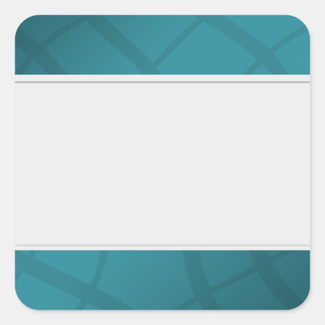 Organiser Étiquettes propres Turquoise décoratif (Devant)