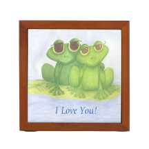 Amateurs adorables de grenouilles