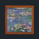 Organiseur De Bureau Monet Water Lilies Chef-d'oeuvre Peinture<br><div class="desc">Monet Water Lilies - Ce tableau Monet classique a été peint par Claude Monet en 1916. Il fait partie de sa célèbre collection de nénuphars où il peint dans son jardin à Giverney,  France. Un tableau de chef-d'oeuvre.</div>