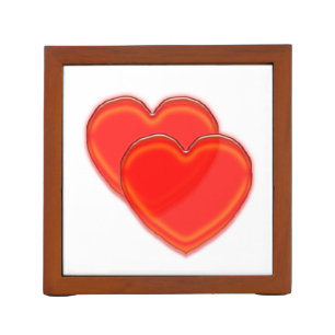 Organiseur De Bureau Organisateur de bureau - Image encadrée au coeur