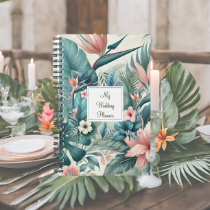Organiseur de mariage à l'essence tropicale légère
