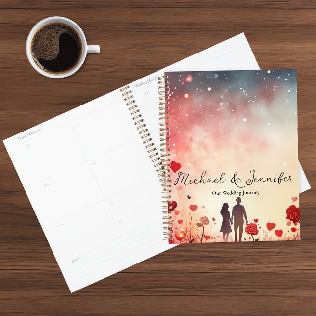 Organiseur de mariage Cœurs et Roses (Créateur téléchargé)