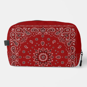 Organiseur de sac à motifs bandana rouge Paisley