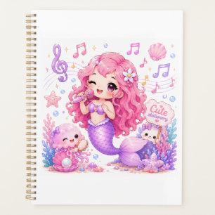 Organiseur quotidien de luxe doux Kawaii mignon