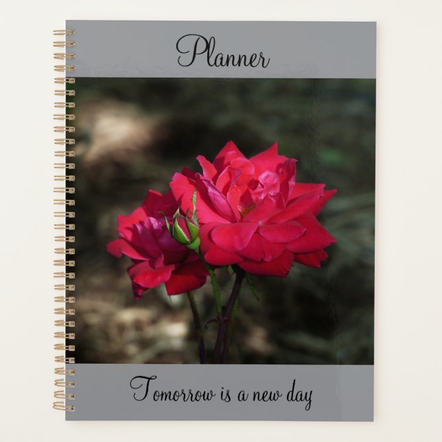 Organiseur Rose Rouge (Devant)