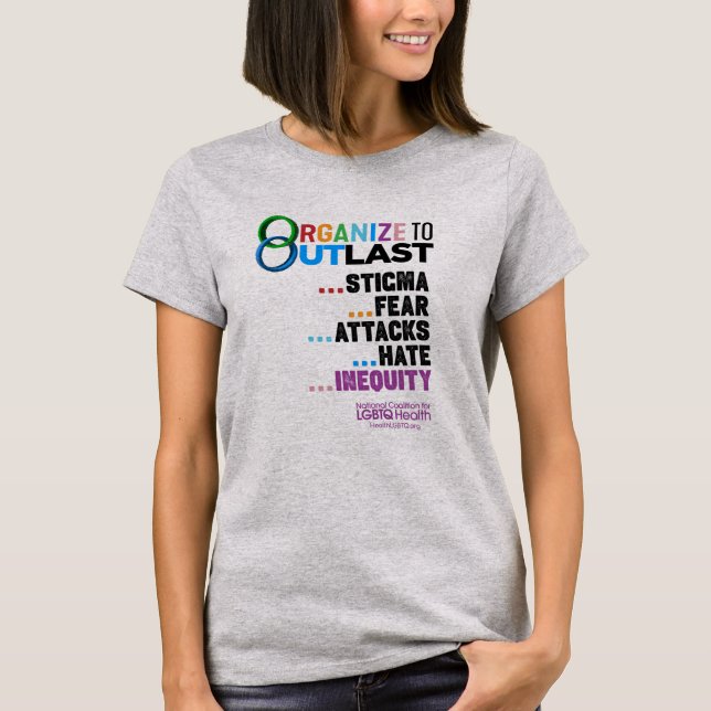 Organize to Outlast Women's T-Shirt (Devant)