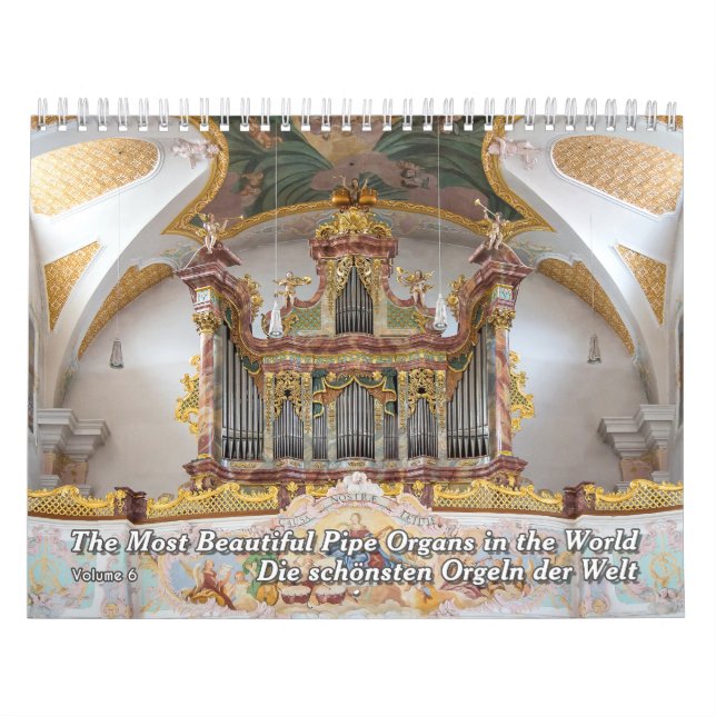 Organs De Tuyaux À couper Le souffle - Calendrier  (Protection)