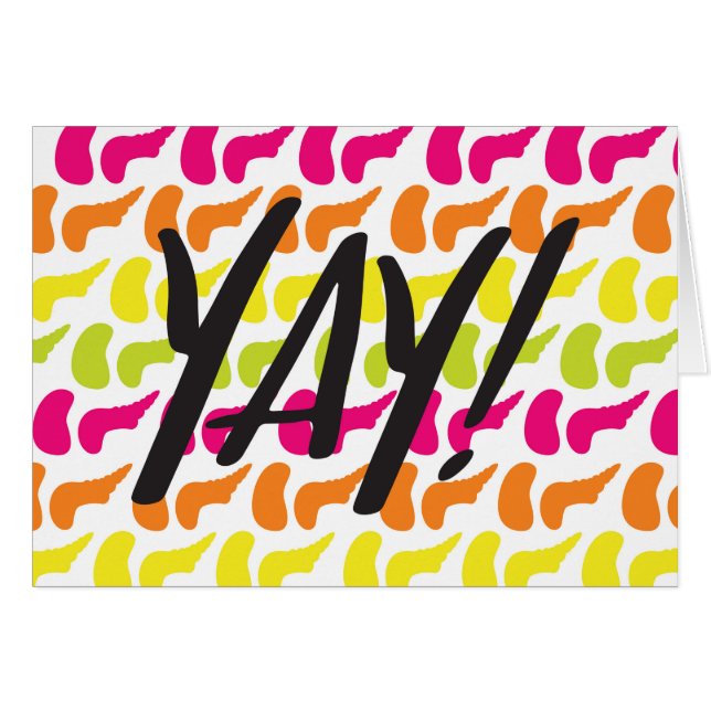 Organs Pancreas | Carte de voeux Yay (Devant horizontal)
