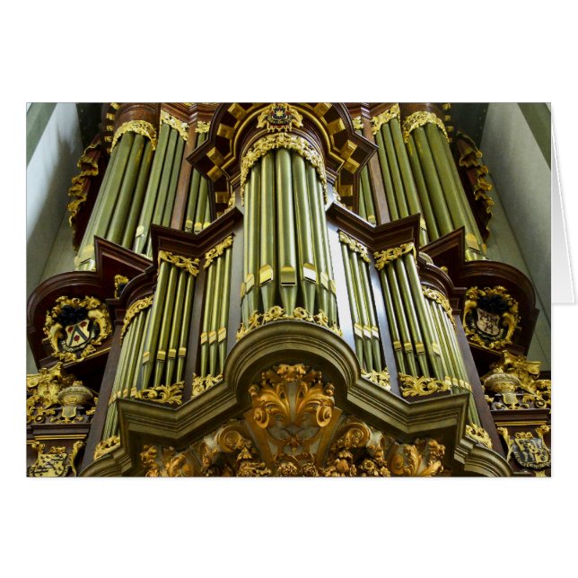 orgue à tuyaux Gouda (Devant horizontal)