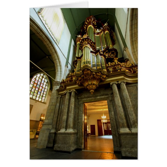 Orgue à tuyaux, Gouda, Pays-Bas (Devant)