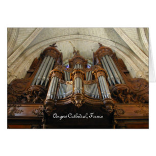 orgue de la cathédrale d'Angers, France