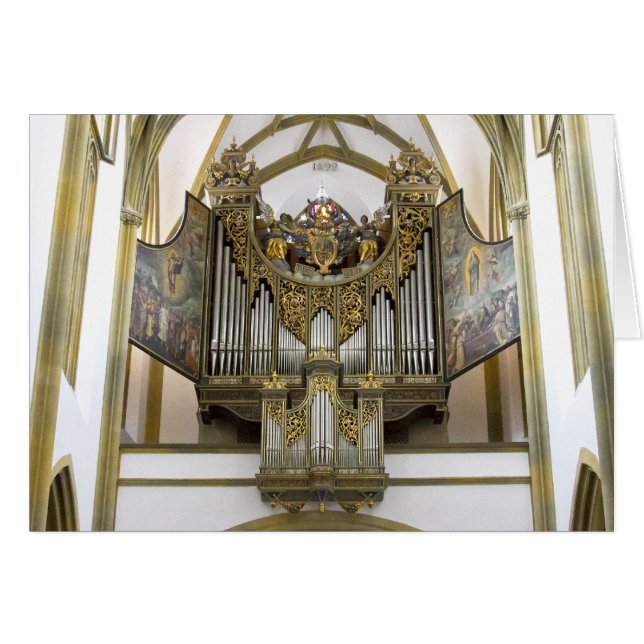 Orgue de Ste Ulrica et Ste Afra, Augsbourg (Devant horizontal)