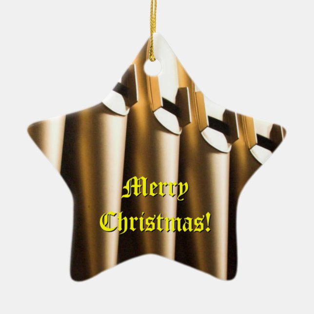 Orgues de Noël ornement (Devant)