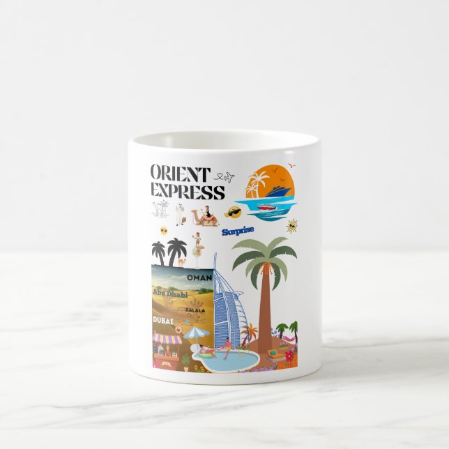 Orient Express Tasse blanche classique, 325 ml (Centre)