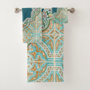 Oriental - Ensemble de serviettes de bain