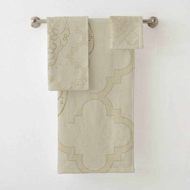 Oriental Mandala - Ensemble de serviettes de bain (En situation)
