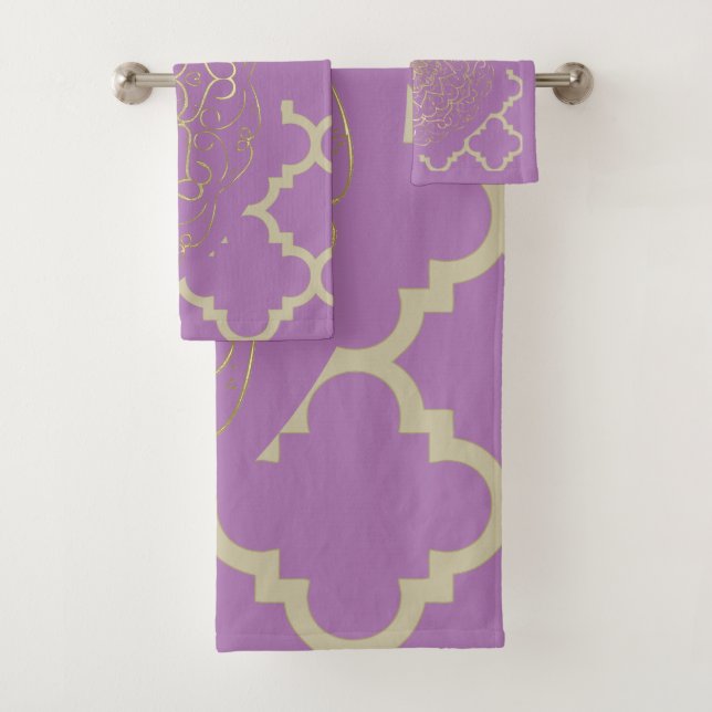 Oriental Mandala - Ensemble de serviettes de bain (En situation)