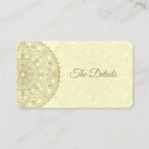 Oriental Mariage - Carte Détail