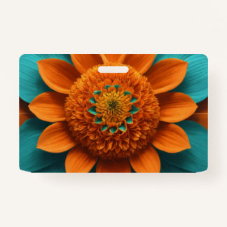 Orientation : Badge en plastique - Horizontal Pas