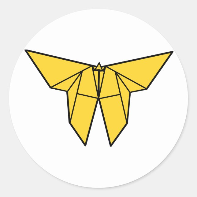 Origami Butterfly Stickers (Devant)
