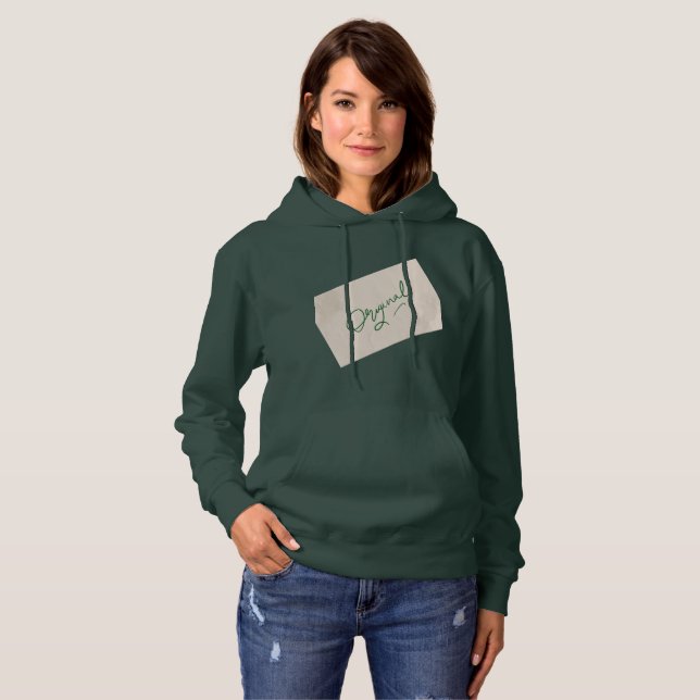 Original 1 Deep Forest Women's Pullover Hoodie  (Devant entier)