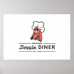 Original DOGGIE DINER Poster