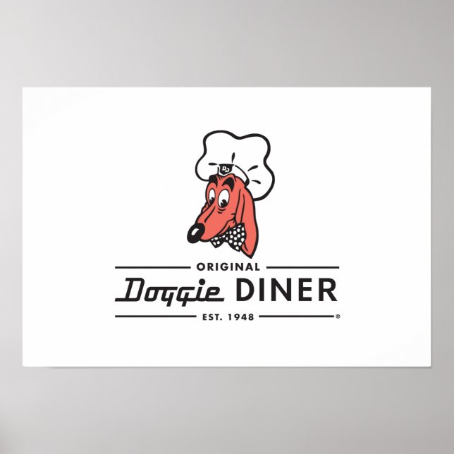 Original DOGGIE DINER Poster (Devant)
