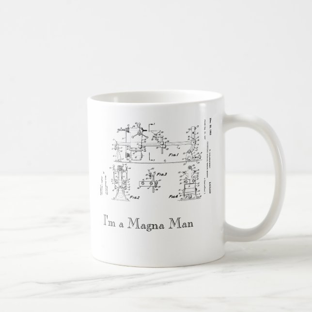 Original "je suis tasse de 10er d'un homme de (Droite)