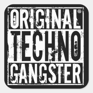 Original Techno Gangster - Sticker