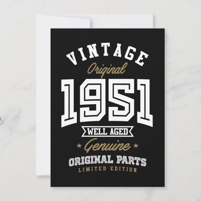 Original vintage 1951 (Devant)
