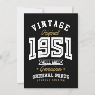 Original vintage 1951