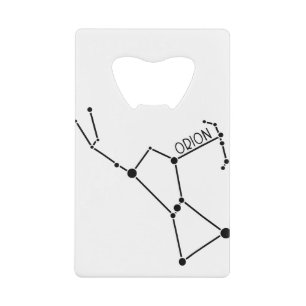 Orion la constellation de chasseur tient le