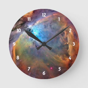 Orion Nebula Space Galaxy Horloge